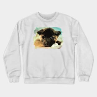 American Akita Puppy Crewneck Sweatshirt